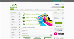 Desktop Screenshot of consumiblesciuex.com