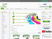 Tablet Screenshot of consumiblesciuex.com